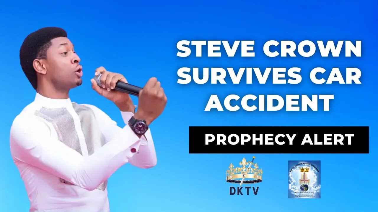 Steve Crown Survives Car Accident - Prophecy Alert