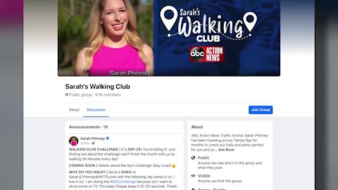 Sarah’s April Walking Club Challenge: What you need to know