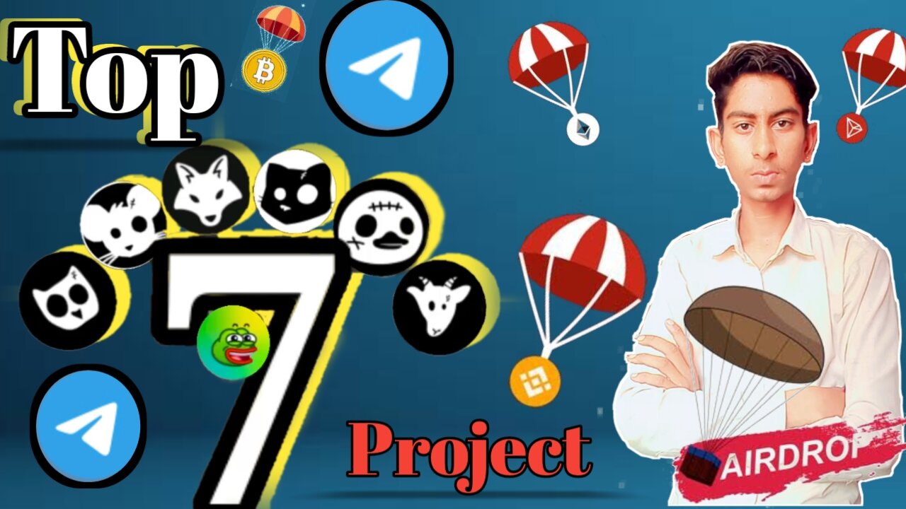 Telegram Top 7 Free Mining Projects Start Mining And Withdrawal coin ||