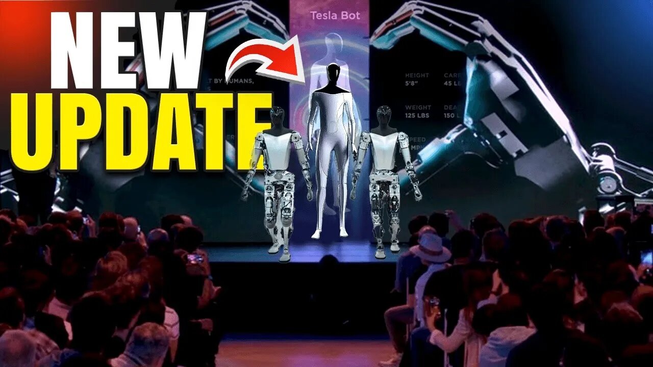 Tesla's Groundbreaking Tesla Bot Update Revealed!