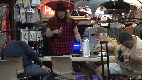 Hillbilly Rants to old people at Bass pro shop!