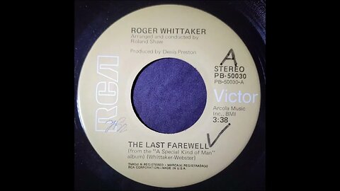 Roger Whittaker, Roland Shaw – The Last Farewell