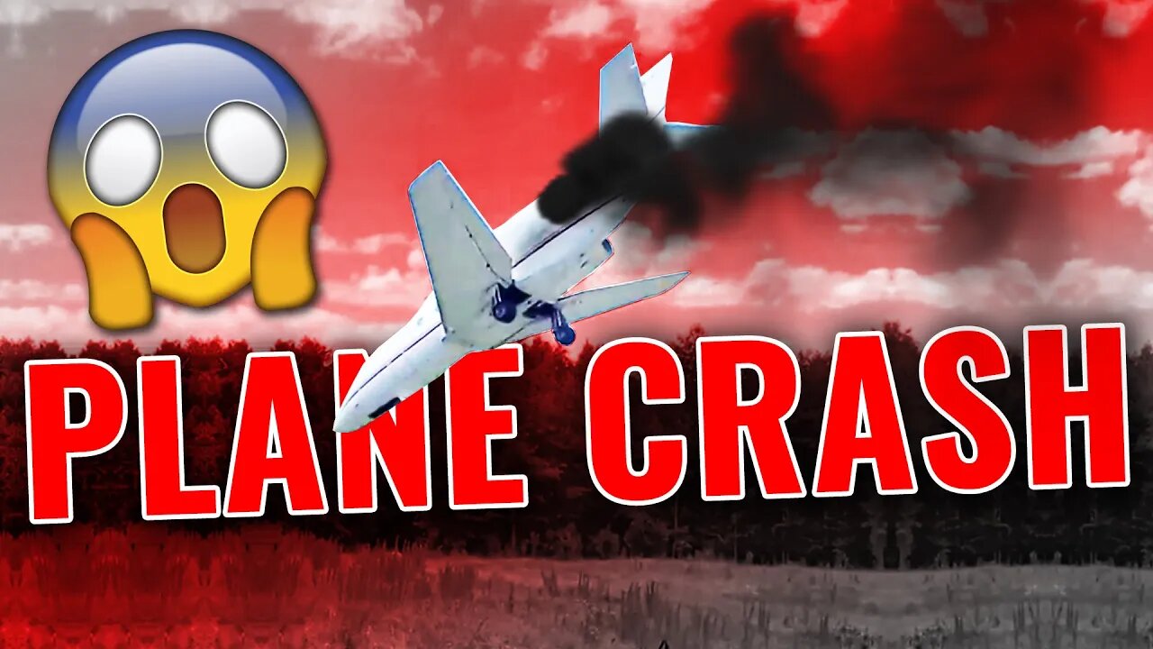 PLANE CRASHES INTO FIELD