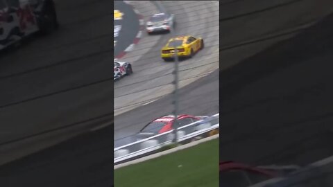 Incredible Nascar finish Ross Chastain floors it along the wall CHAMPIONSHIP #shorts