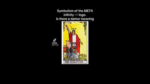 Meta logo: infinity symbolism