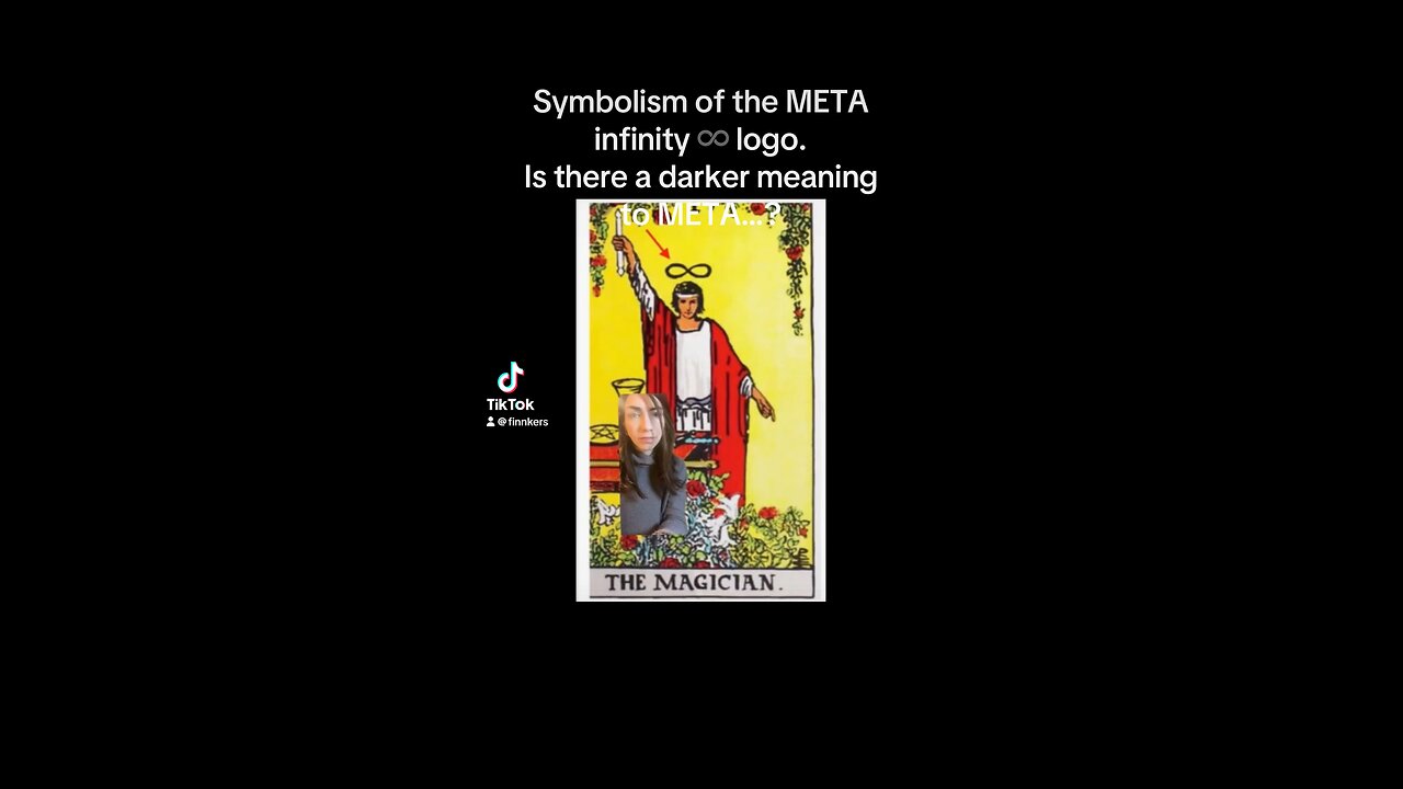 Meta logo: infinity symbolism