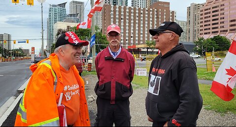 2024 06 09 Protest Brampton, convoy, Mississauga