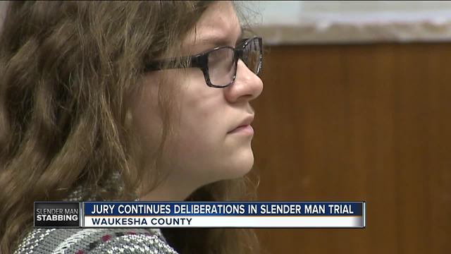 Jury continue deliberations in Slender Man stabbing case