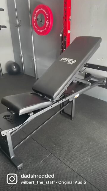PRx Performance Wall Mounted Bench | Shredded Dad