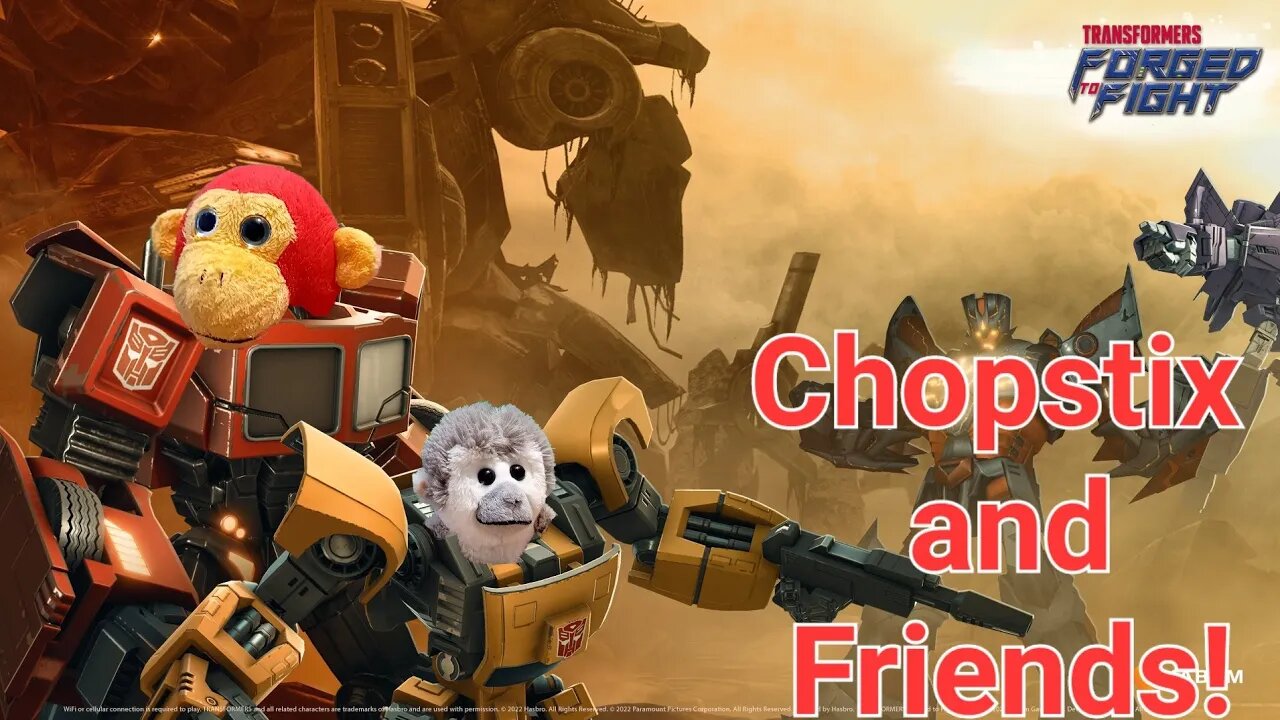 Chopstix and Friends! Transformers: Forged to Fight - Chapter 4: mission 1- plus RAID! #gaming