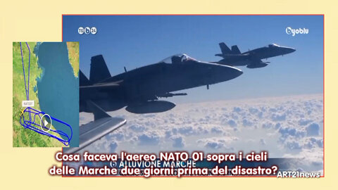 Cosa faceva l'aereo NATO 01 sopra i cieli delle Marche due giorni prima del disastro?