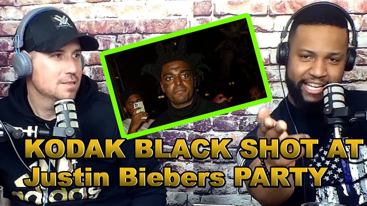 KODAK BLACK SHOT at Justin Biebers PARTY