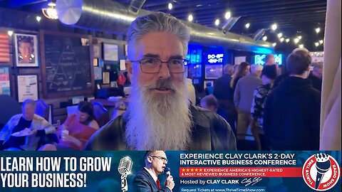 Clay Clark Reviews | "The Best Thing For Me Was Finding A Solution." - Join Eric Trump & Robert Kiyosaki At Clay Clark's March 6-7 2025 2-Day Business Growth Workshop In Tulsa, Oklahoma! (419 Tix Available)