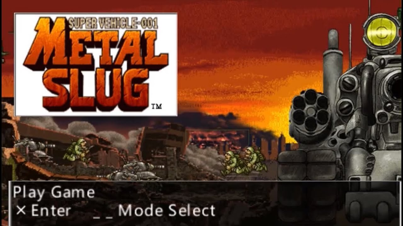 Metal Slug 3 - 10 - up from the beach