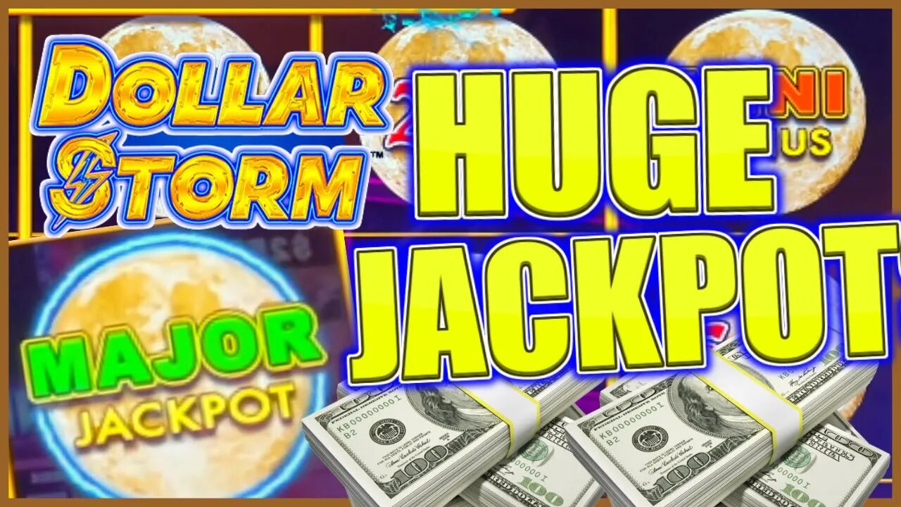 🌕 Major Jackpot Bonus Round on Dollar Storm 🌕 Multiple Max Bet Ninja Moon Slot Jackpots!