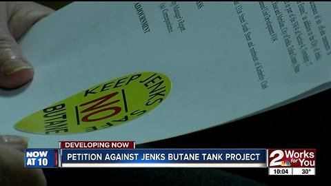 'Keep Jenks Safe' group presents council with petition signatures