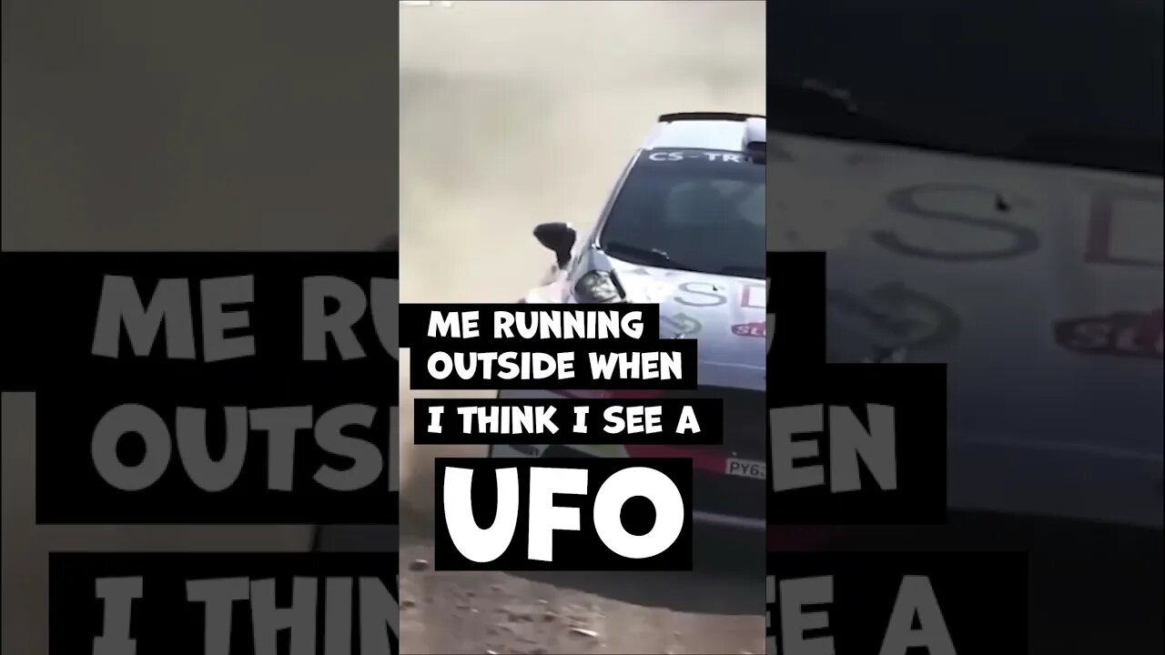 Chasing a UFO #shorts #ufo #fails