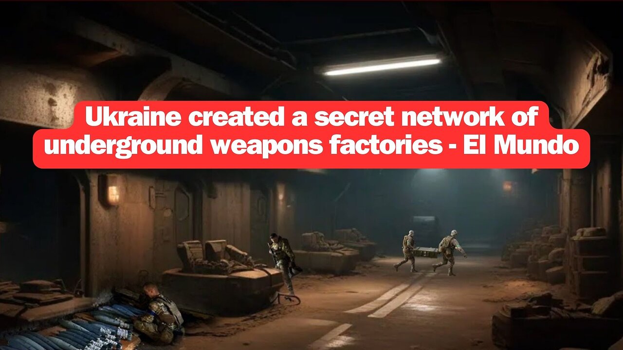 Ukraine created a secret network of underground weapons factories - El Mundo