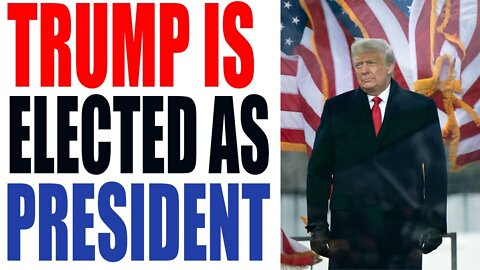 REPORT HE ELECTED AS A PRESIDENT UPDATE - TRUMP NEWS