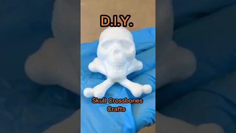 DIY Crafts - Skull and Crossbones #shorts #diy #how #crafts