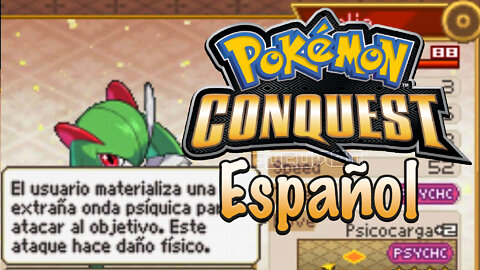 Fully Translation Pokemon Conquest Español by SovietLives - Just play if you want to find SpanishVer