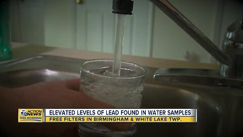 Elevated levels of lead found Oakland County water samples