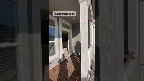 Great Porch Option!