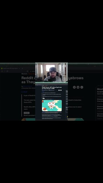 Crypto Degens Buy $5K Reddit NFTs 🤷‍♂️ #shorts #crypto #cryptocurrency