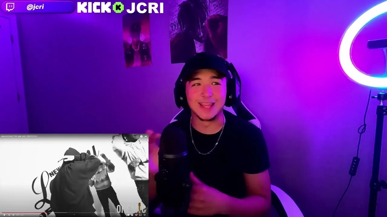 JCRI Reacts to MHADY2HOTTIE ONE MIC FREESTYLE