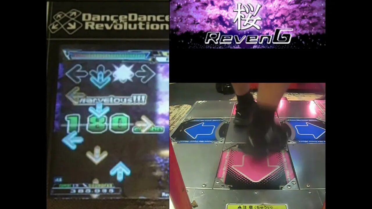 SAKURA (桜) - EXPERT - AA#481 (Good Full Combo) on Dance Dance Revolution A (AC, US)