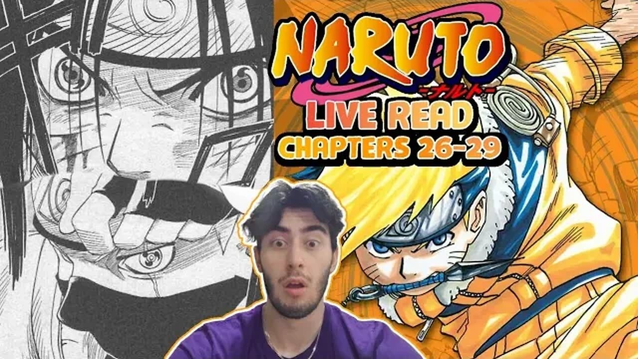 AWAKEN that GAN | Naruto Live Read | Chapters 26-29