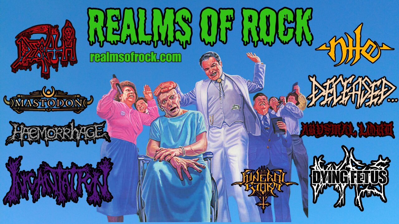 Realms Of Rock Store Update 9/28/24: Incantation, Dying Fetus, Nile, Death, Deceased, Mastodon