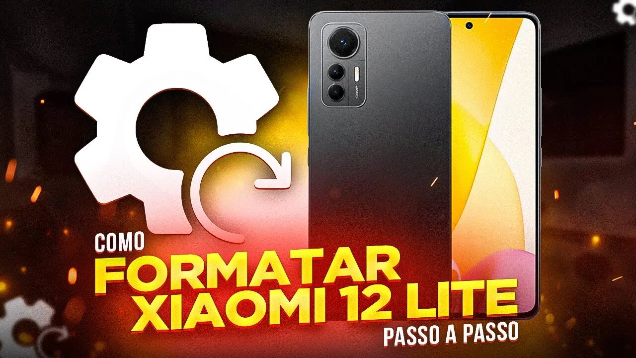 Como FORMATAR XIAOMI 12 LITE (PASSO A PASSO)