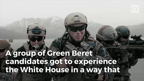 Soldiers Visit Wh, Have Trump Experience They’ll Never Forget