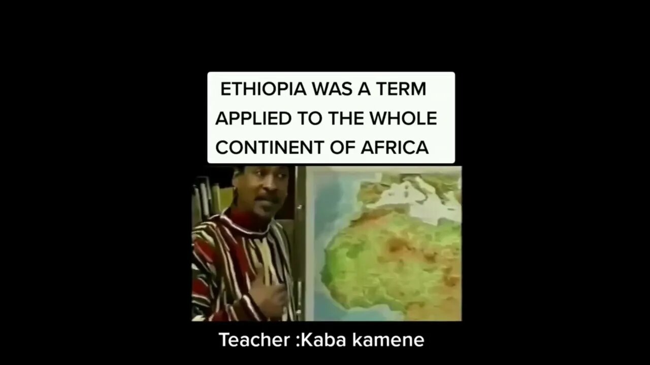 ETHIOPIA WAS A TERM APPLIED TO THE WHOLE CONTINENT OF AFRICA | Forgotten Black History