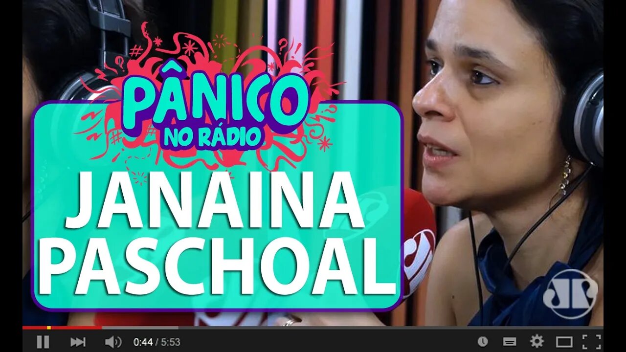 Janaina Paschoal - Pânico - 08/03/16