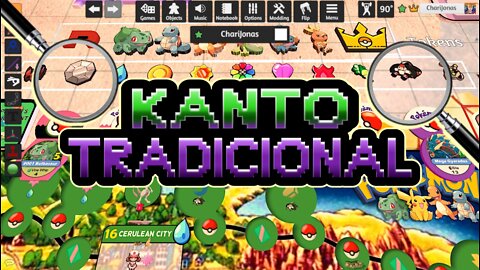 Pokémon Mestre dos Treinadores RPG - Analisando os Mapas (Kanto)