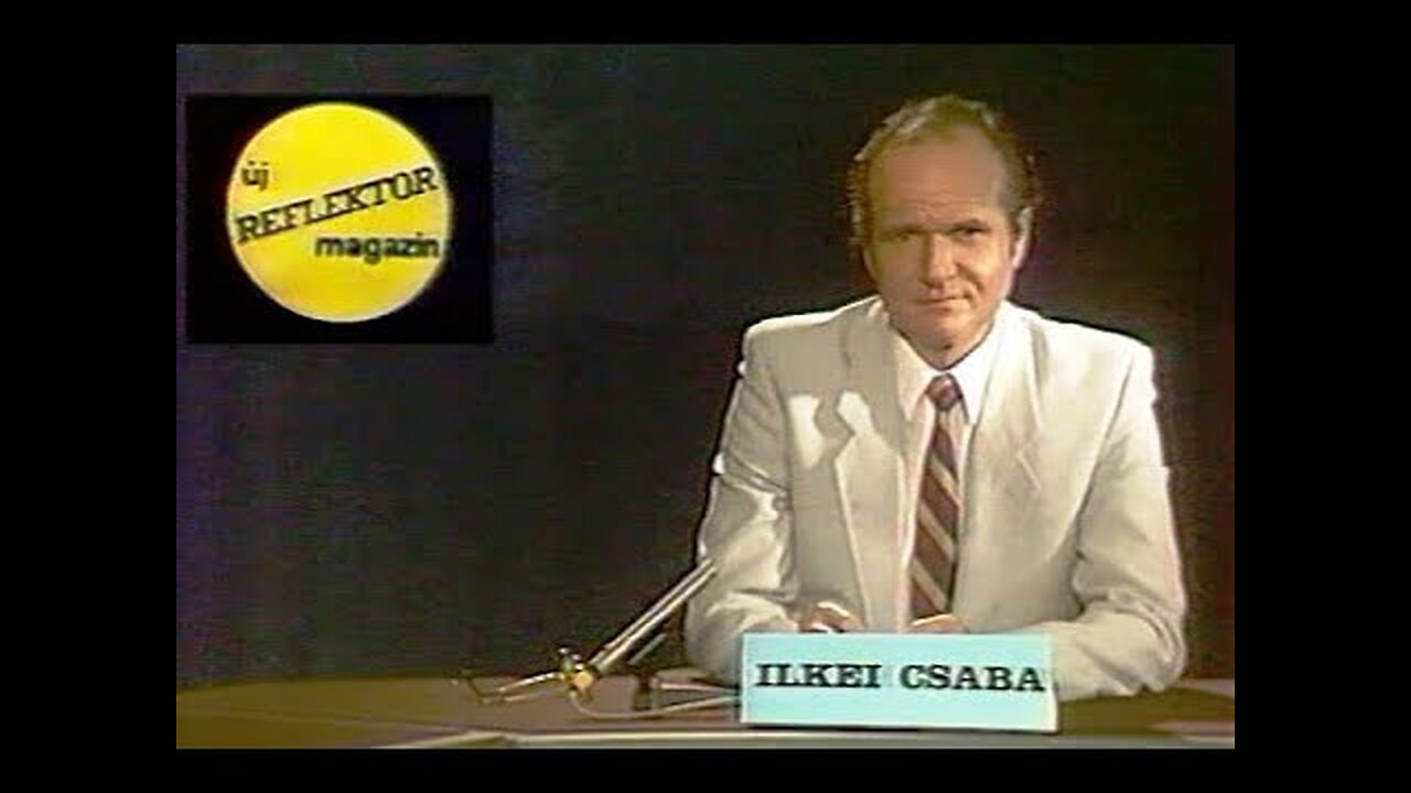 Új Reflektor Magazin, MTV1, 1990. VIII. 7. Felelős szerkesztő-műsorvezető: Ilkei Csaba