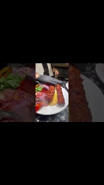 Hot & Spicy Kebab #ytshorts #shorts #Food #Streetfood #UpFoodReview
