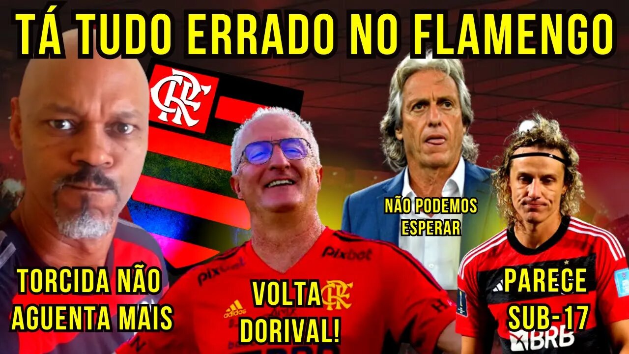 URGENTE! TORCIDA DO FLAMENGO VAI A LOUCURA! A VOLTA DE DORIVAL JR PARA O FLAMENGO É REAL