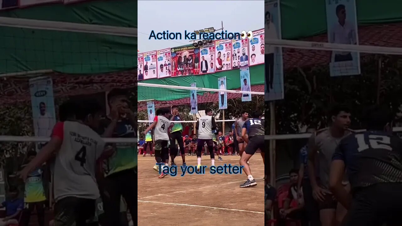 Action ka reaction 👀 match link in description 👇