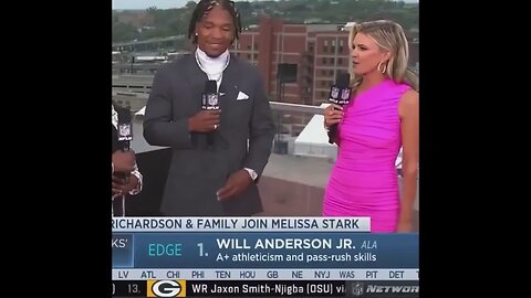 Anthony Richardson 13 year old brother has a deep voice & neck tattoo