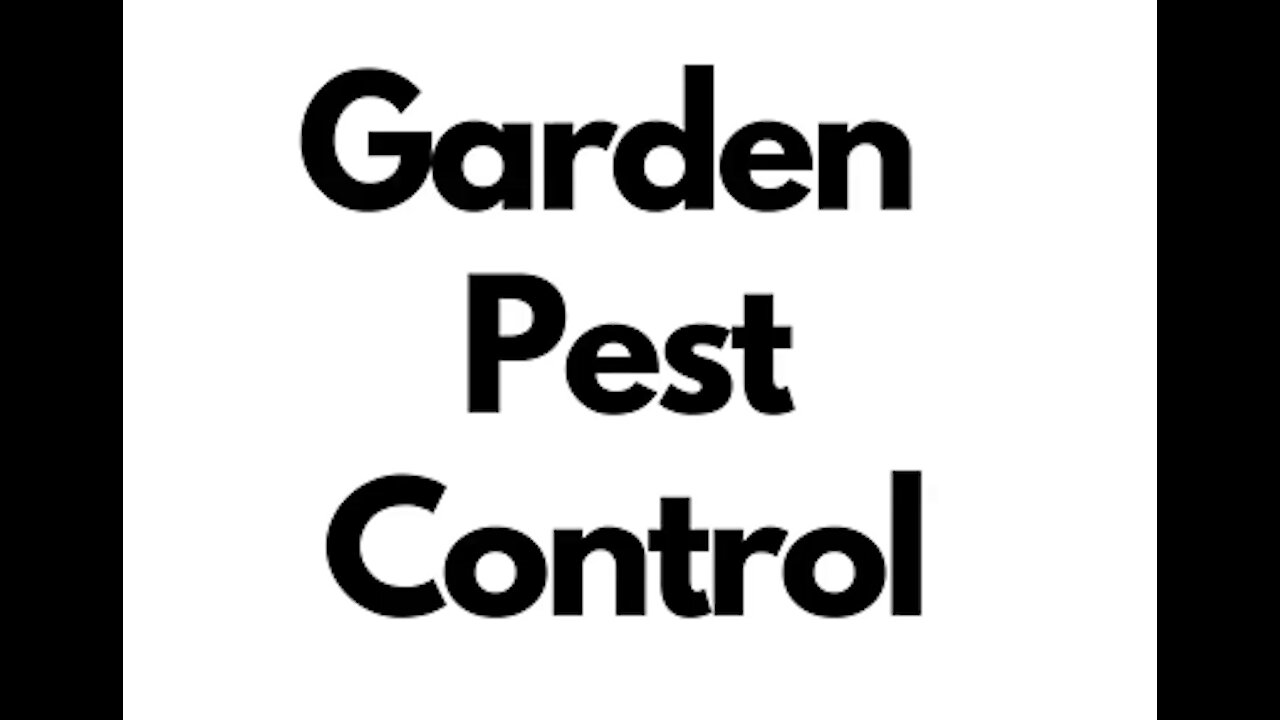 Garden Pest Control