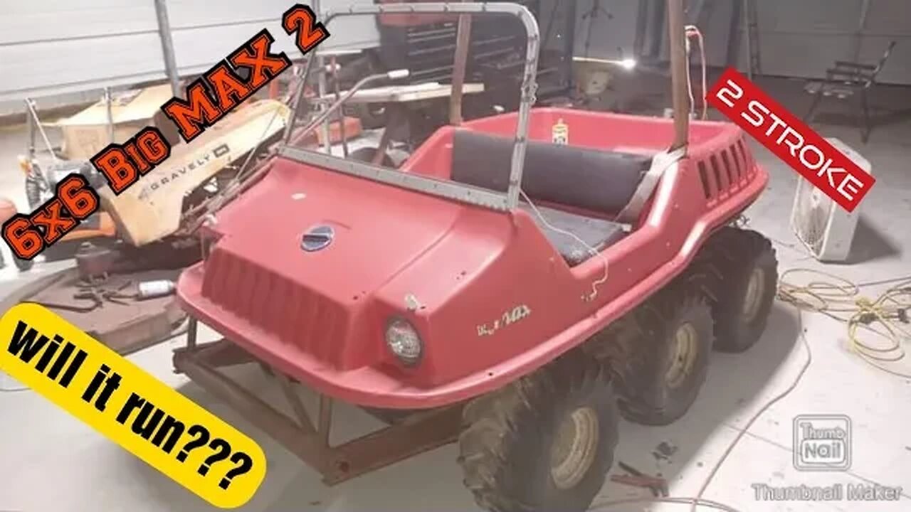 Will this 2 stroke 6X6 Big MAX 2 ever run again???