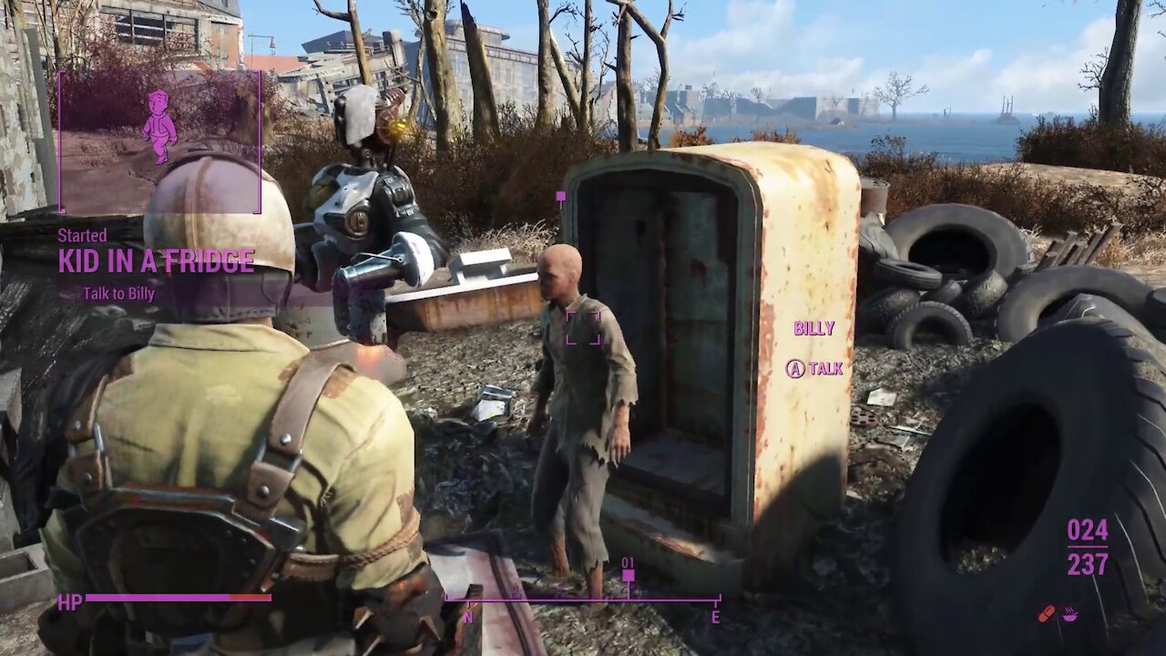 Fallout 4, meeting Billy