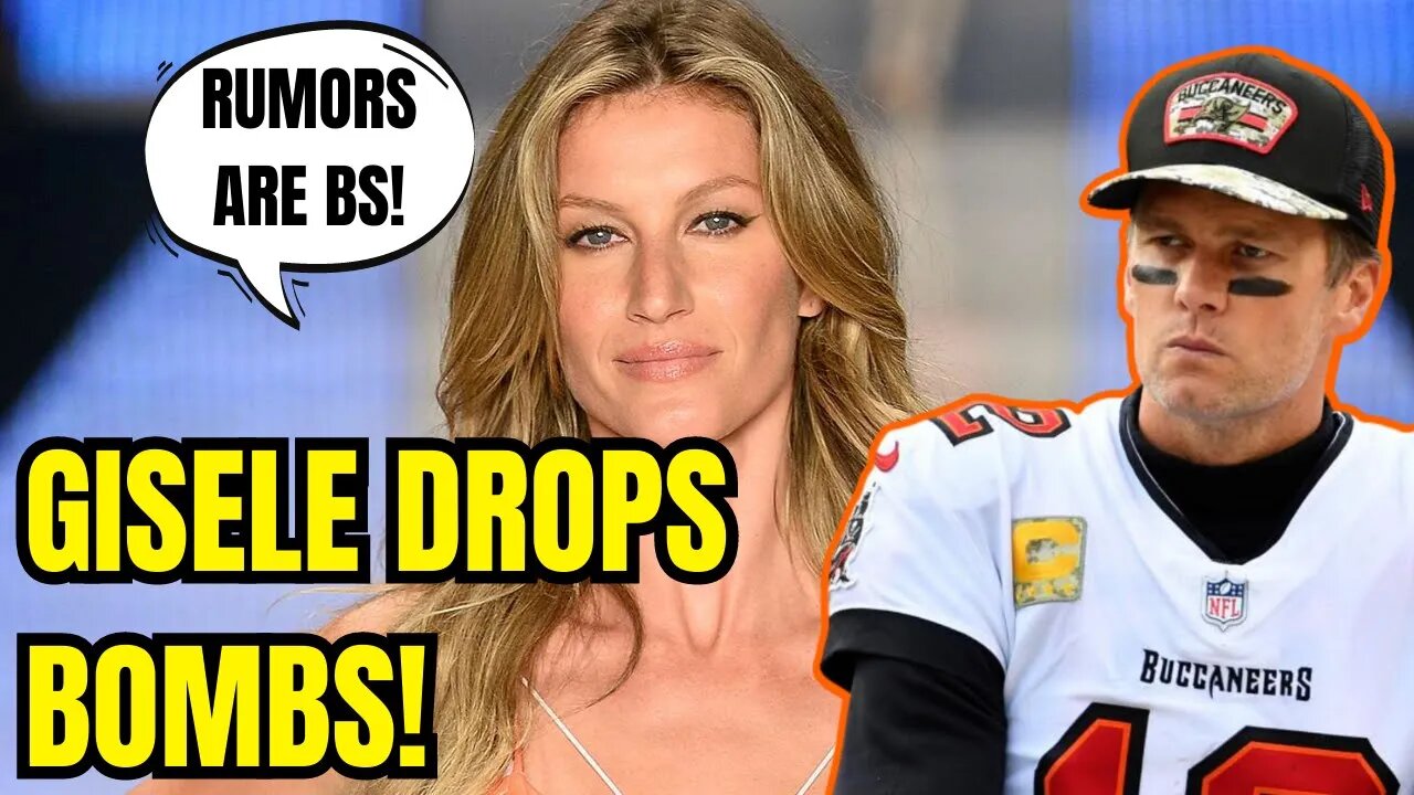 Gisele Bundchen BREAKS SILENCE & DROPS BOMBS over Tom Brady SPLIT! Brady RE-CONFIRMS RETIRING!