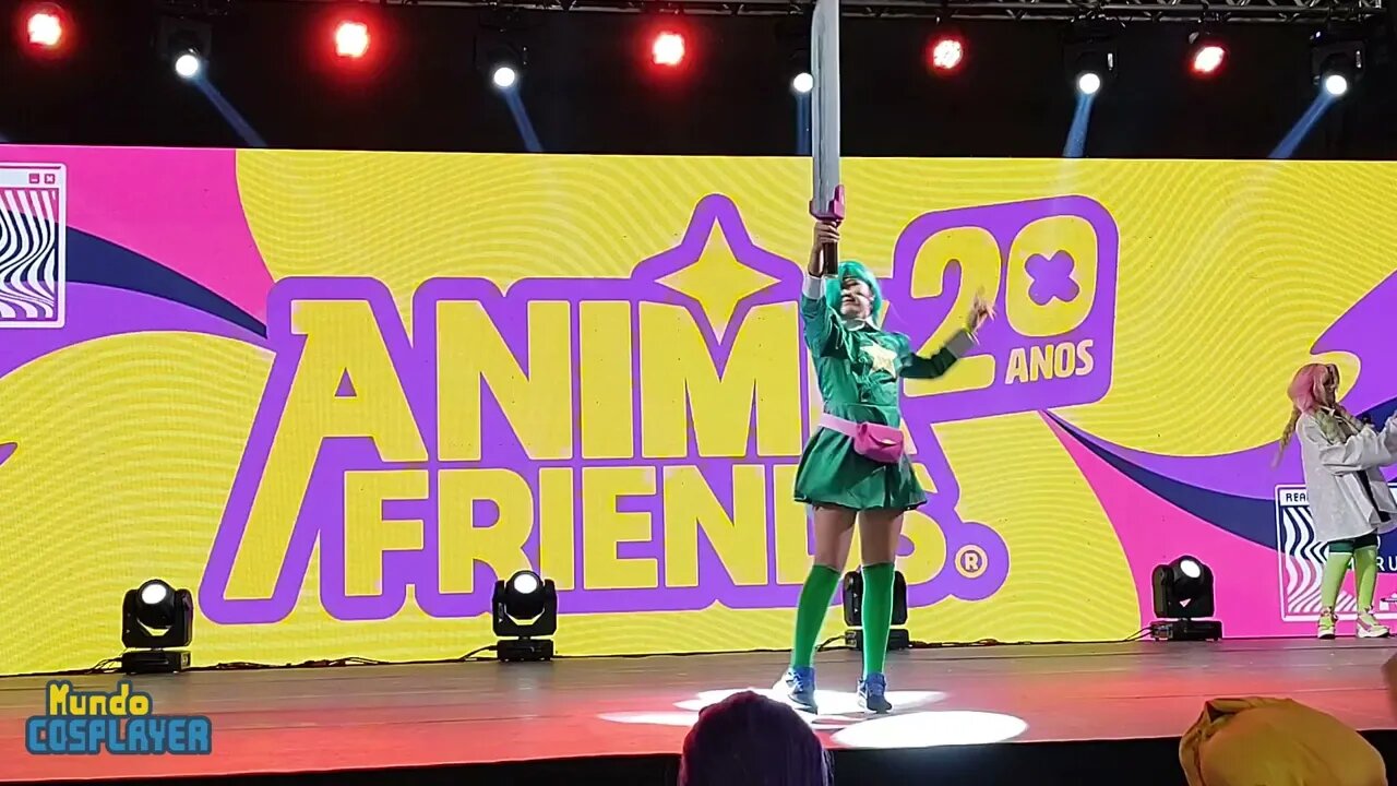 Desfile Cosplay Kids no Sábado de Anime Friends 2023