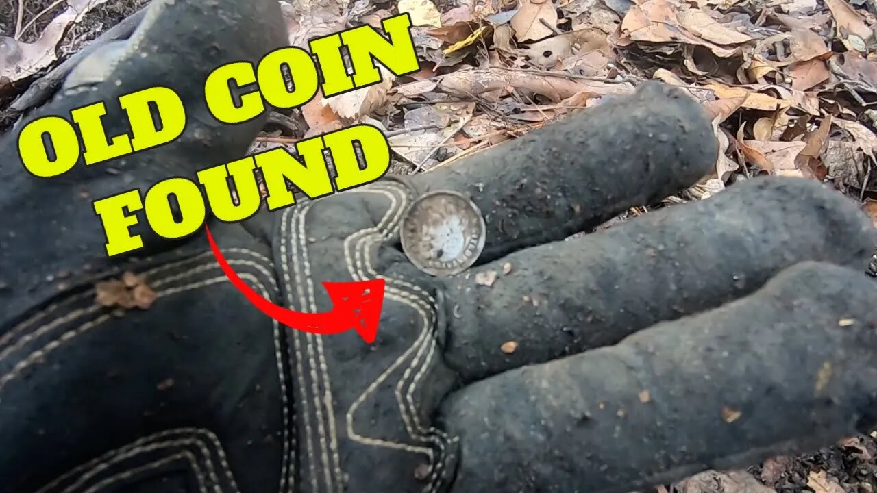 Found old silver coin at OLD military camp (metal detecting)