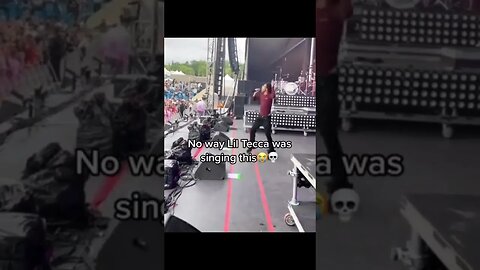 Lil Tecca Actually Did This On Stage