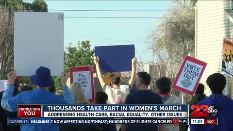 2nd Annual Women's March in Kern County